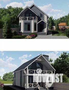 Дом 170м², 2-этажный, участок 6 сот.  