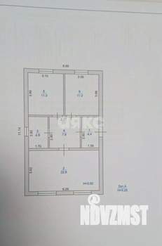 Дом 66м&sup2;, 1-этажный, участок 5 сот.  