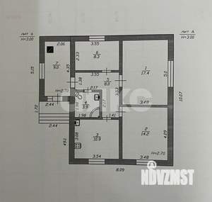 Дом 72м&sup2;, 1-этажный, участок 10 сот.  