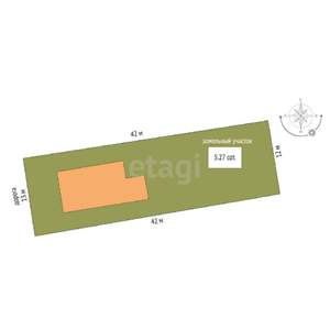 Дом 158м², 2-этажный, участок 5 сот.  