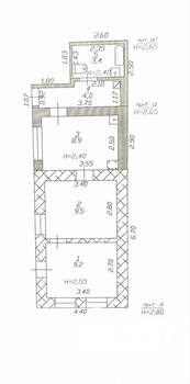 Дом 35м&sup2;, 1-этажный, участок 3 сот.  