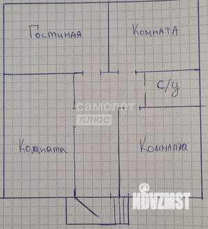 Дом 87м&sup2;, 1-этажный, участок 5 сот.  