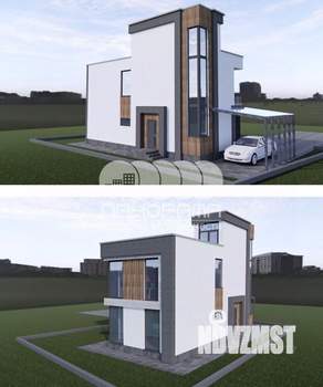 Дом 210м&sup2;, 2-этажный, участок 3 сот.  