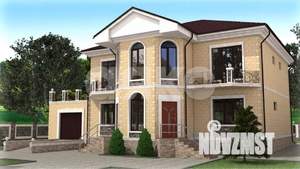 Дом 459м&sup2;, 2-этажный, участок 11 сот.  