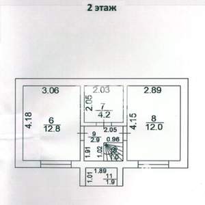 Дом 67м&sup2;, 2-этажный, участок 10 сот.  