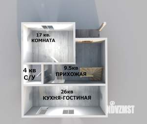 Дом 140м&sup2;, 2-этажный, участок 4 сот.  