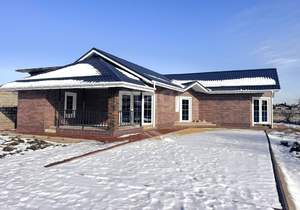 Дом 170м&sup2;, 1-этажный, участок 8 сот.  