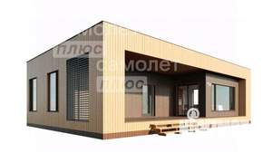 Дом 114м&sup2;, 1-этажный, участок 4 сот.  