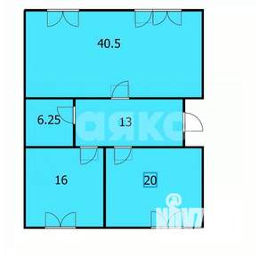 Дом 95м&sup2;, 1-этажный, участок 5 сот.  