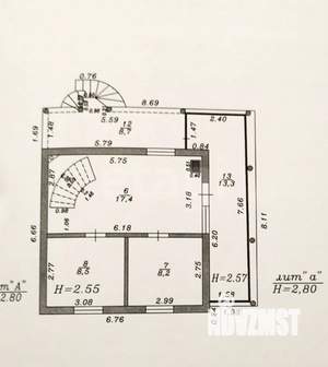 Дом 150м², 3-этажный, участок 5 сот.  