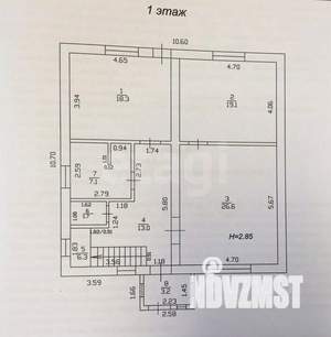 Дом 197м&sup2;, 2-этажный, участок 4 сот.  