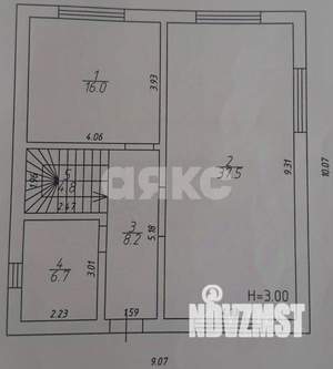 Дом 145м², 2-этажный, участок 4 сот.  