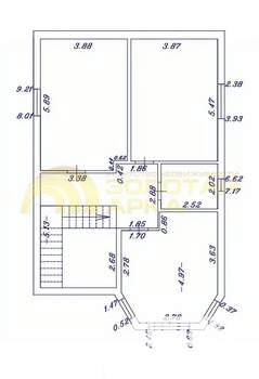 Дом 110м&sup2;, 1-этажный, участок 10 сот.  