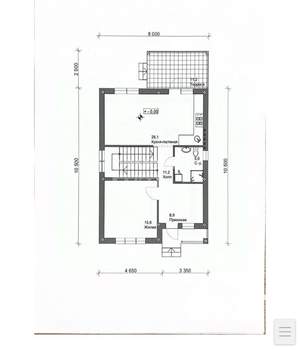 Дом 140м², 2-этажный, участок 6 сот.  
