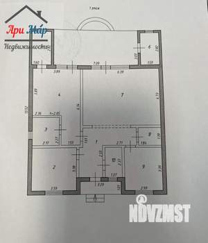 Дом 131м², 1-этажный, участок 5 сот.  