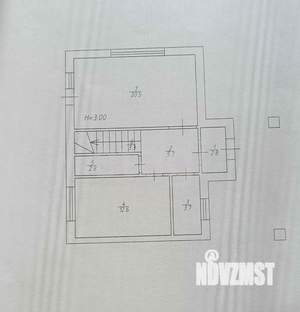 Таунхаус 125м&sup2;, 2-этажный, участок 2 сот.  