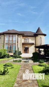 Дом 317м&sup2;, 2-этажный, участок 8 сот.  