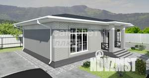 Дом 102м&sup2;, 1-этажный, участок 6 сот.  