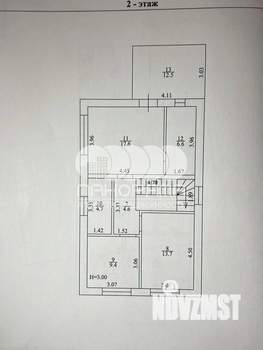 Дом 118м², 2-этажный, участок 5 сот.  