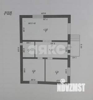 Дом 74м&sup2;, 1-этажный, участок 5 сот.  