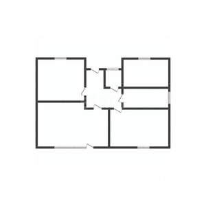 Дом 120м&sup2;, 1-этажный, участок 8 сот.  