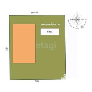 Дом 280м², 2-этажный, участок 9 сот.  