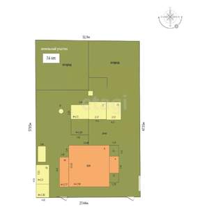 Дом 84м&sup2;, 1-этажный, участок 8 сот.  