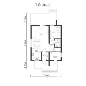 Дом 149м², 2-этажный, участок 6 сот.  