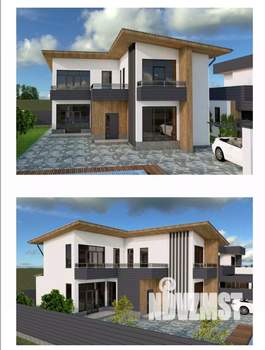 Дом 210м&sup2;, 2-этажный, участок 6 сот.  