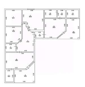 Дом 160м², 1-этажный, участок 4 сот.  
