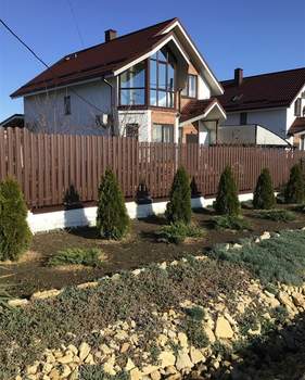 Дом 126м&sup2;, 2-этажный, участок 7 сот.  