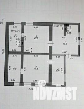 Дом 91м², 2-этажный, участок 49 сот.  