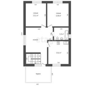 Дом 139м², 2-этажный, участок 4 сот.  