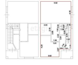 Дом 235м&sup2;, 3-этажный, участок 4 сот.  