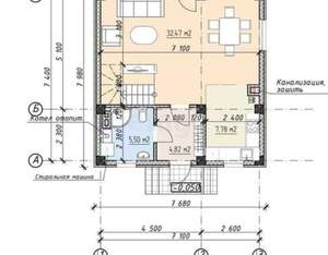 Дом 107м², 2-этажный, участок 5 сот.  