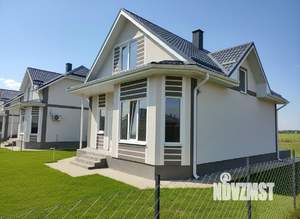 Дом 110м&sup2;, 2-этажный, участок 6 сот.  