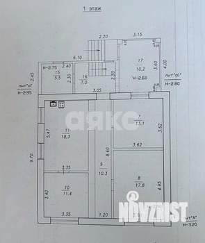 Дом 135м², 1-этажный, участок 8 сот.  