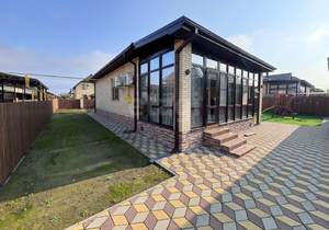 Дом 130м&sup2;, 1-этажный, участок 7 сот.  