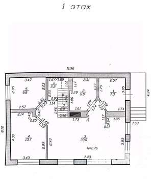 Дом 151м², 2-этажный, участок 2 сот.  