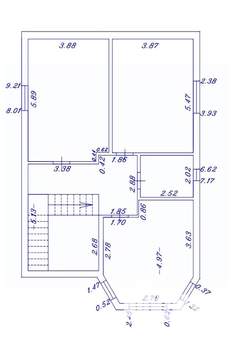 Дом 187м², 2-этажный, участок 3 сот.  