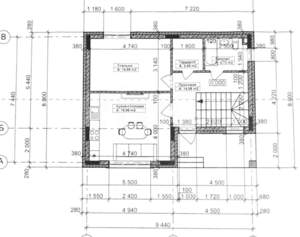 Дом 150м&sup2;, 2-этажный, участок 3 сот.  