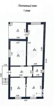 Дом 112м&sup2;, 1-этажный, участок 16 сот.  