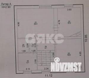 Дом 283м&sup2;, 3-этажный, участок 3 сот.  