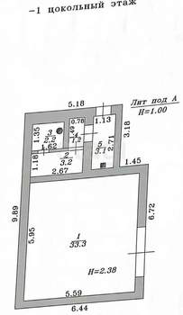 Дом 87м², 2-этажный, участок 4 сот.  