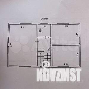 Коттедж 144м², 2-этажный, участок 6 сот.  