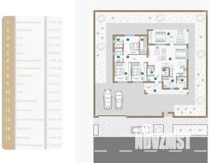 Коттедж 174м², 1-этажный, участок 5 сот.  