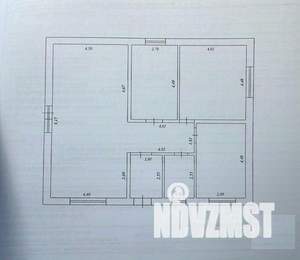 Дом 97м², 2-этажный, участок 5 сот.  