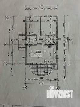Дом 75м&sup2;, 1-этажный, участок 4 сот.  