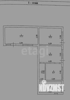 Дом 127м&sup2;, 2-этажный, участок 7 сот.  