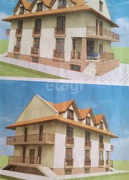 Дом 260м², 3-этажный, участок 4 сот.  